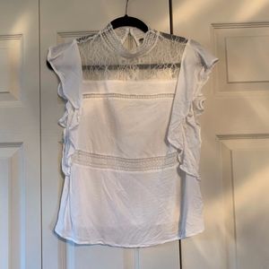 Lace Blouse-White